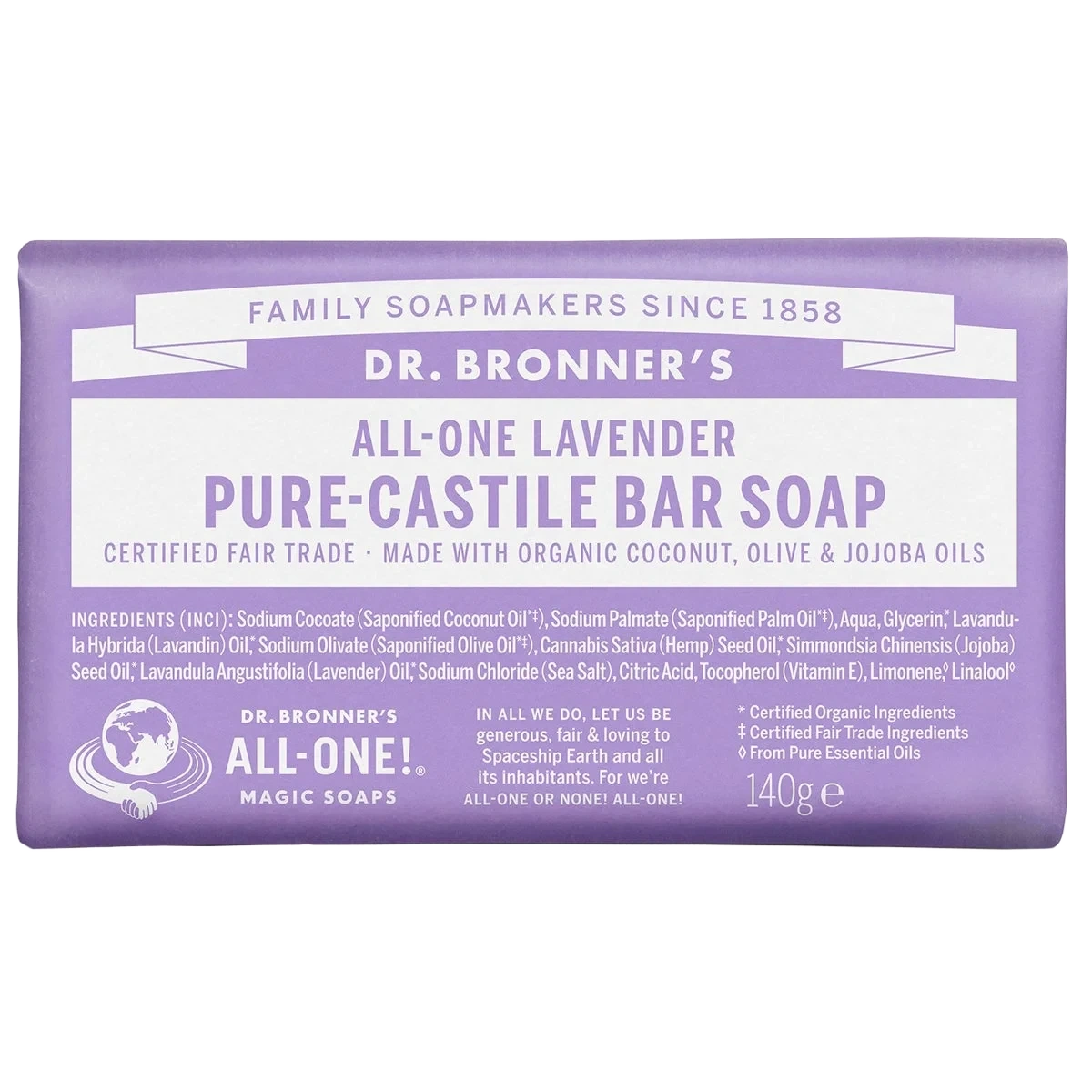 Dr. Bronner's Bar Soap