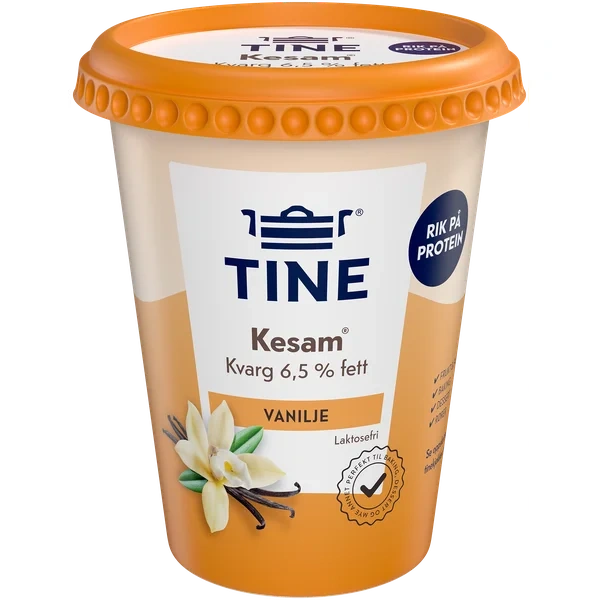 Tine Kesam Vanilje Laktosefri 420g