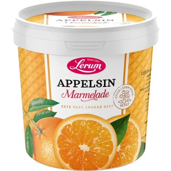 Appelsinmarmelade 1kg Lerum