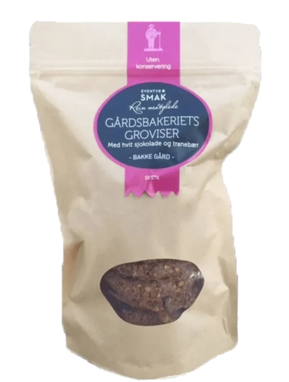 Groviser m/Tranebær Cookies Eventyrsmak