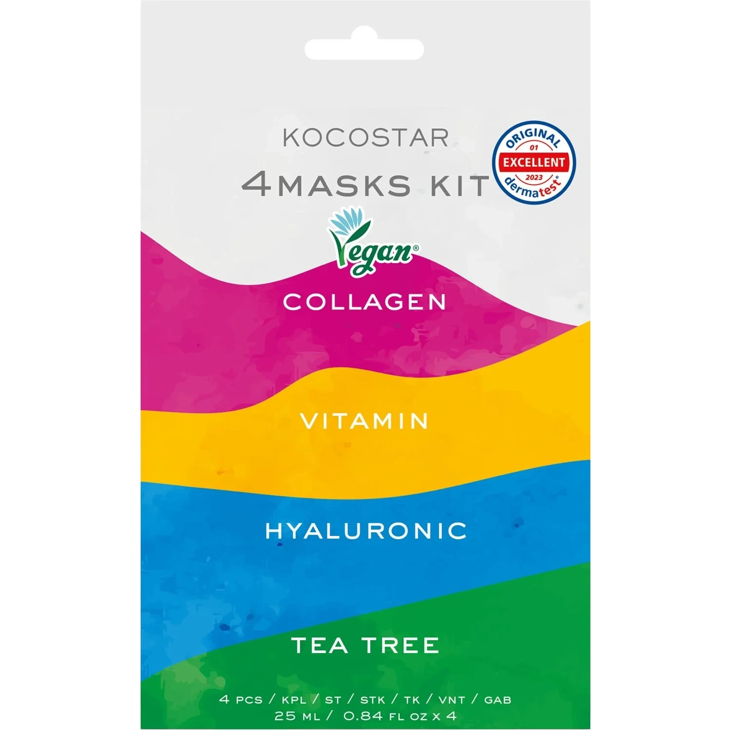 Kocostar 4 Masks Kit