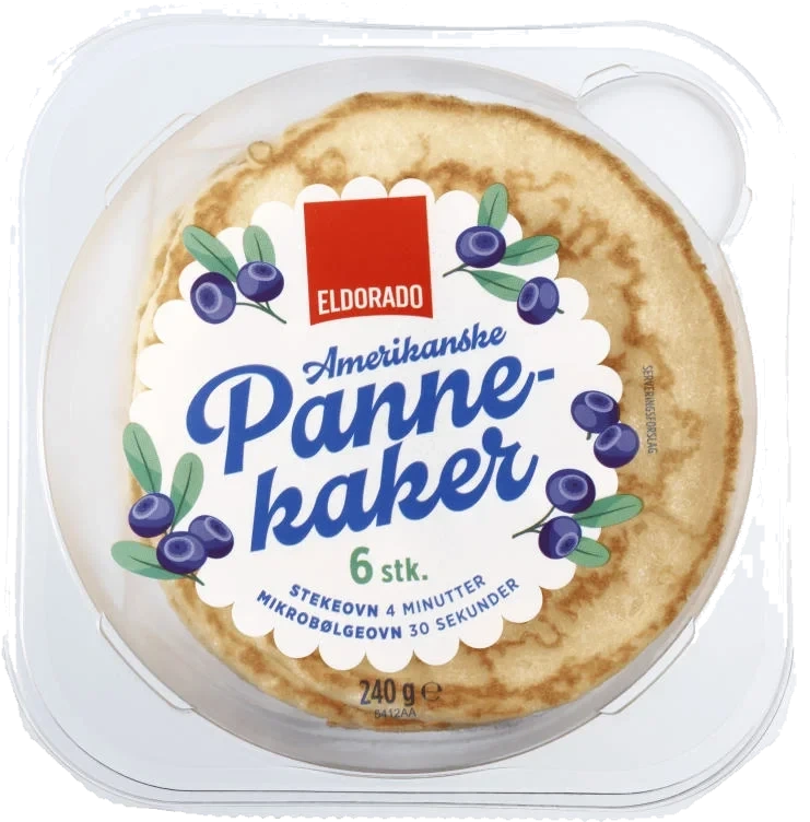 Pannekaker Amerikanske 240g Eldorado