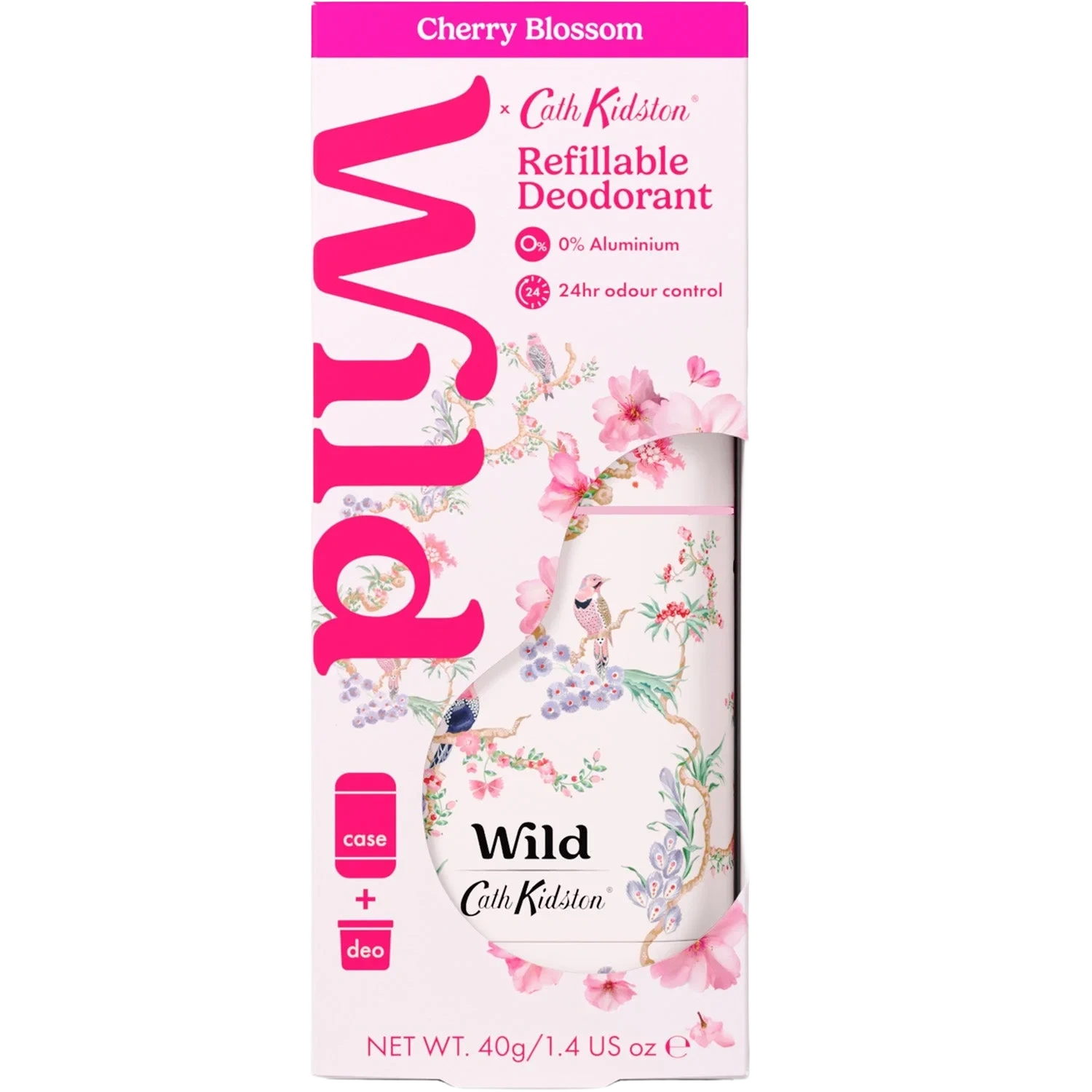 Deodorant Stick Birds Cherry Blossom Starter Pack