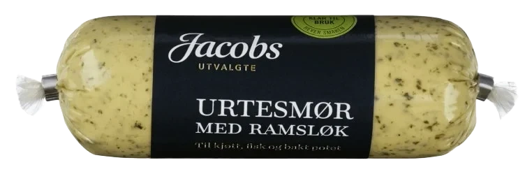 Urtesmør Ramsløk/flaksalt 65g Jacobs