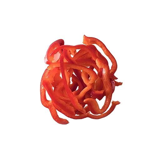 Paprika Röd Halv Skivad 1kg