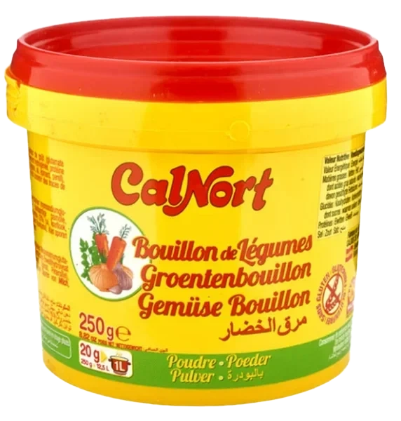 Grønnsaksbuljong Pulver 250g Calnort