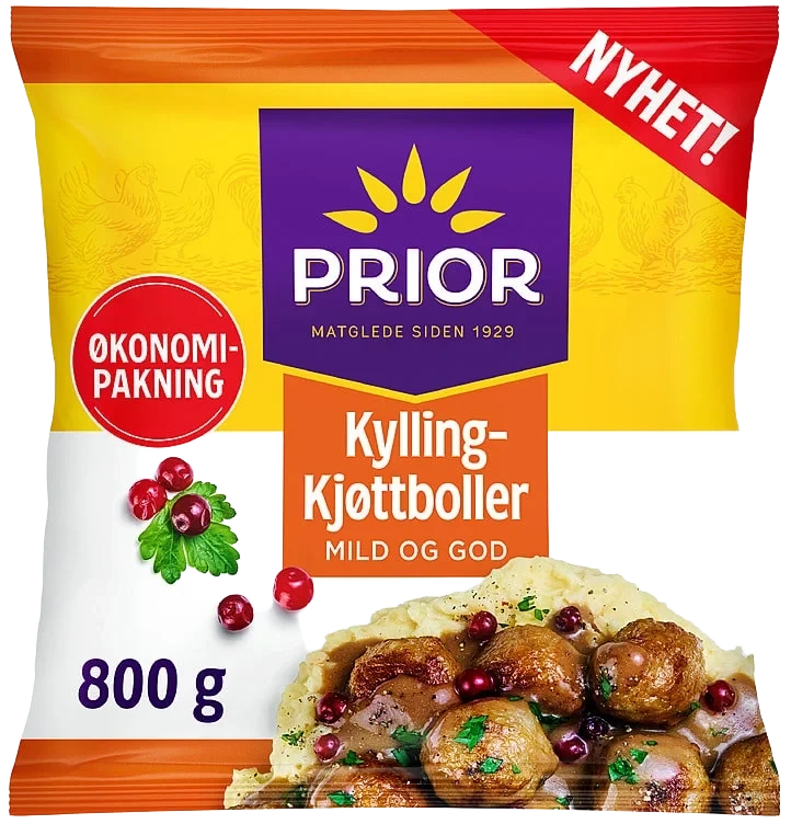 Kyllingkjøttboller 800g