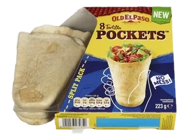 Old El Paso Tortilla Pockets 4x223g