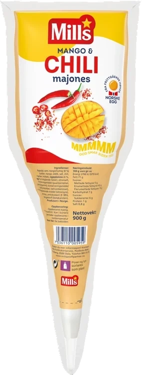 Sandwichmajones mango og chili  900g
