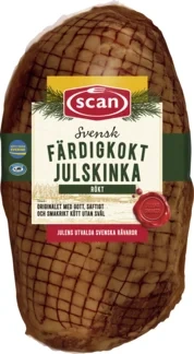 Julskinka lättrökt