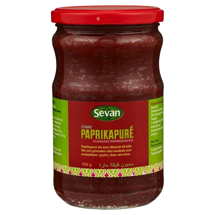Paprikapuré Sterk 650g