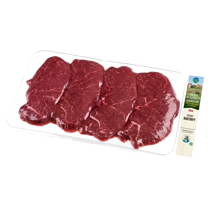 Rostbiff Färsk Skivad ca 600g ICA
