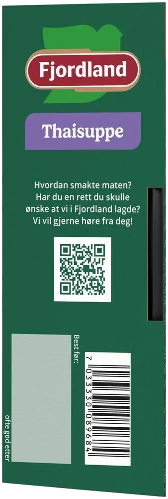 Fjordland Thaisuppe