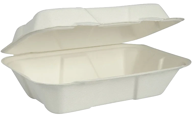 Take away boks gastro-line 229x155x76.5mm hvit sukkerr 50stk