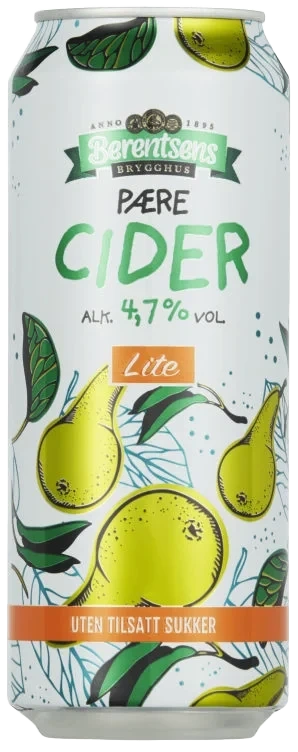Pærecider Lite 4.7% 0.50l