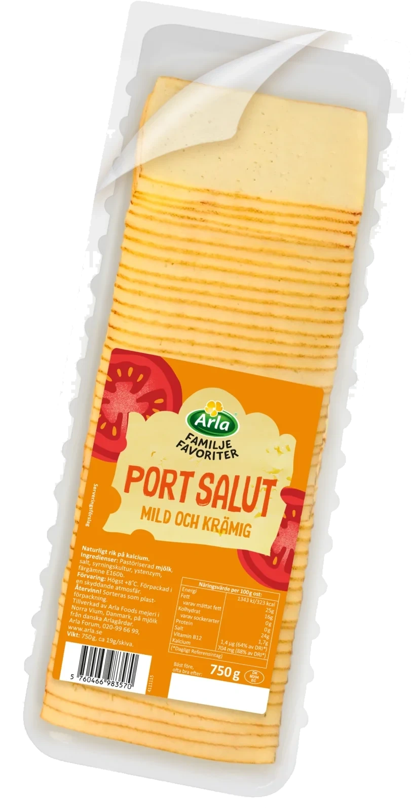 Familjefav Port Salut skivad ost