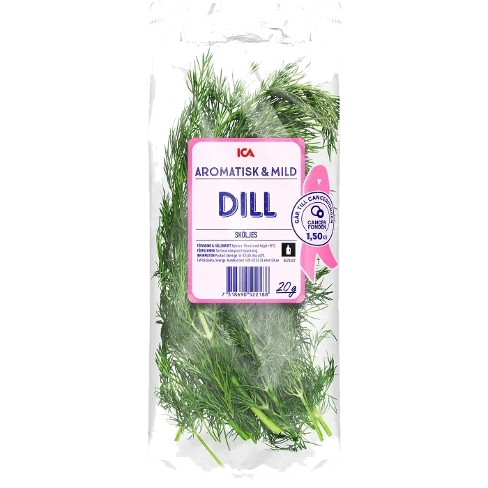 Dill Flowpack 20g Klass 1 ICA