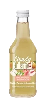 Cloudy Äppelmust Vit persika