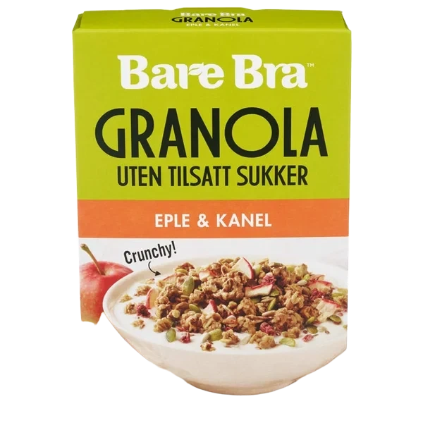 Granola eple og kanel 430g