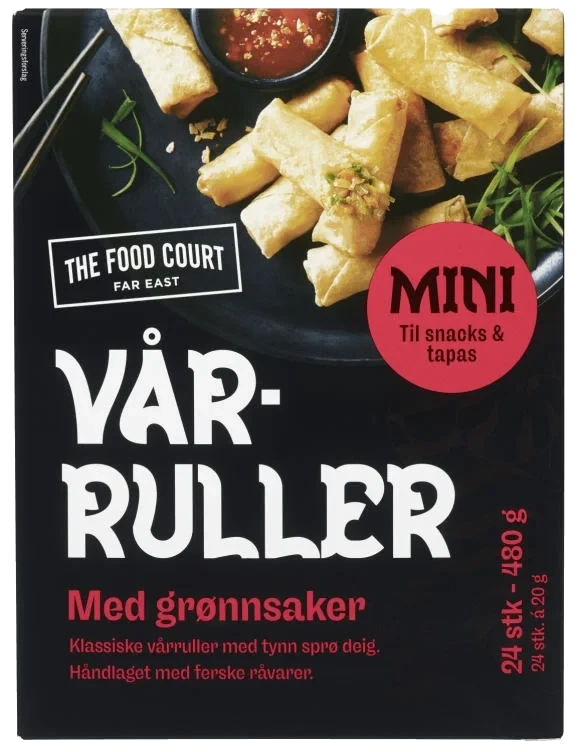 Food Court Minivårruller Grønnsak 480g