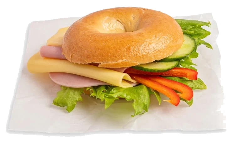 Bagel m/Ost&Skinke