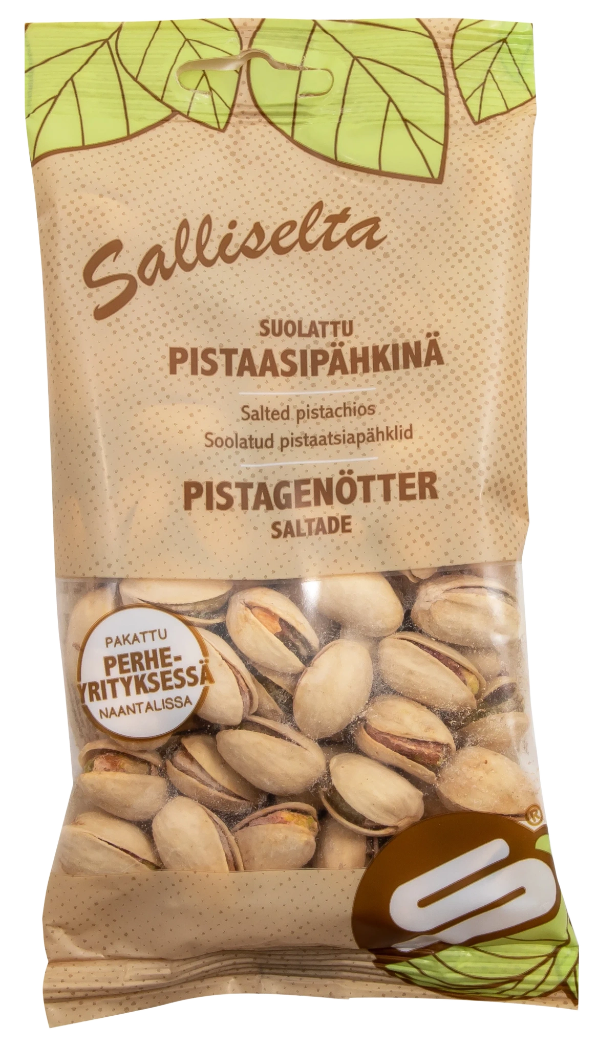 Salliselta Salta Pistasnötter