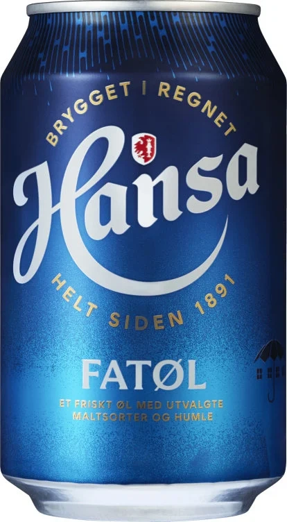 Hansa Fatøl 0,33l boks