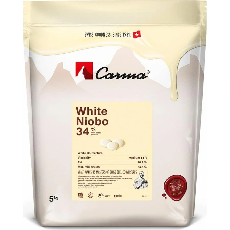 Hvit Couverture Niobo 34% 5kg