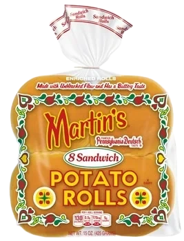 Hamburgerbröd Potato 3,5 tum 8-p