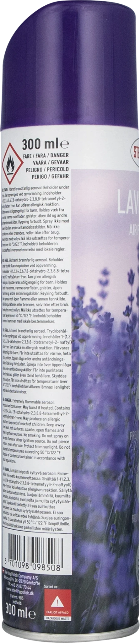 Sterling Air Freshener Lavender