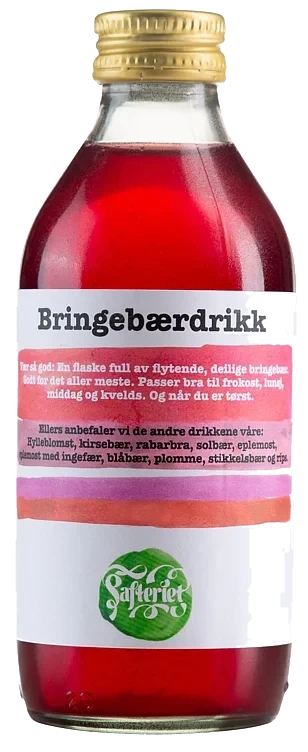 Safteriet Bringebærdrikk 0.25 l