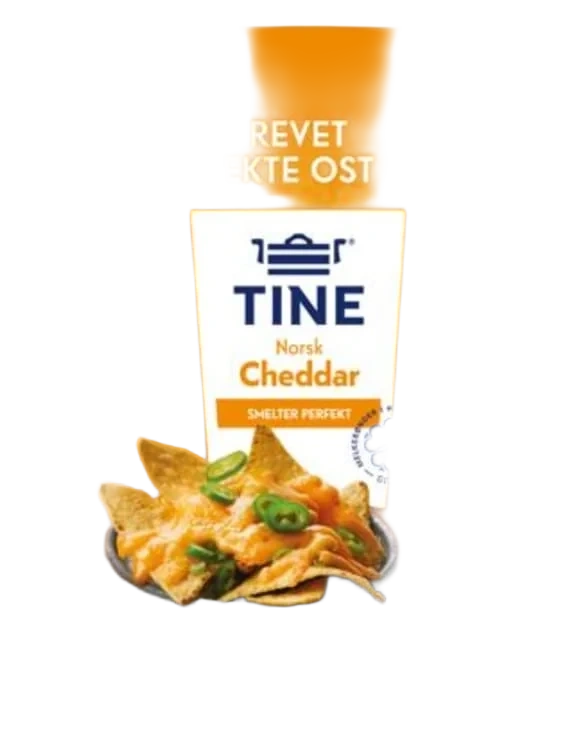 Cheddar Norsk Revet 150g Tine