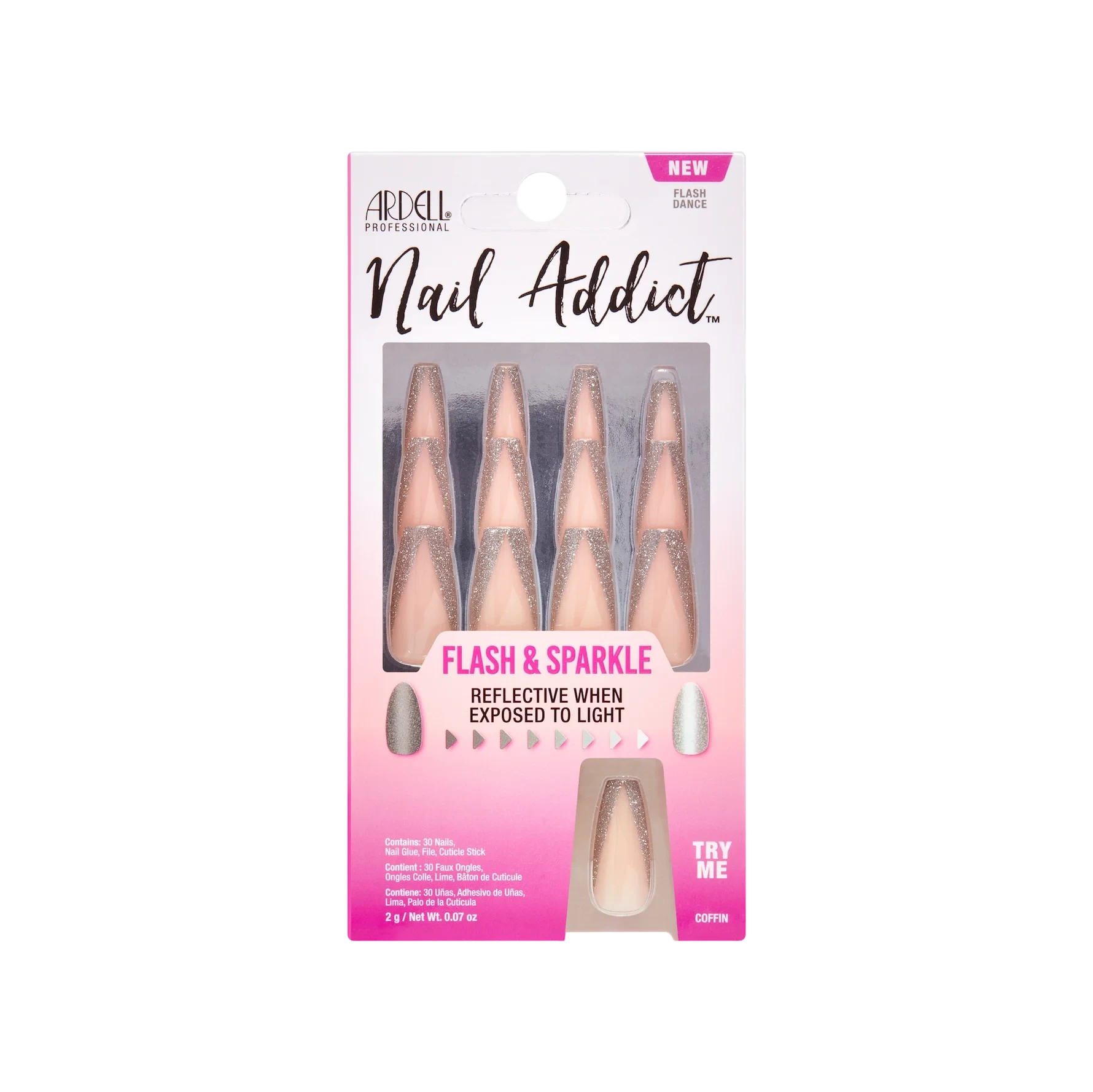 Ardell Nail Addict Flash & Sparkle Flash Dance