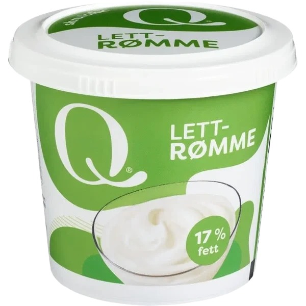 Lettrømme 300g Q