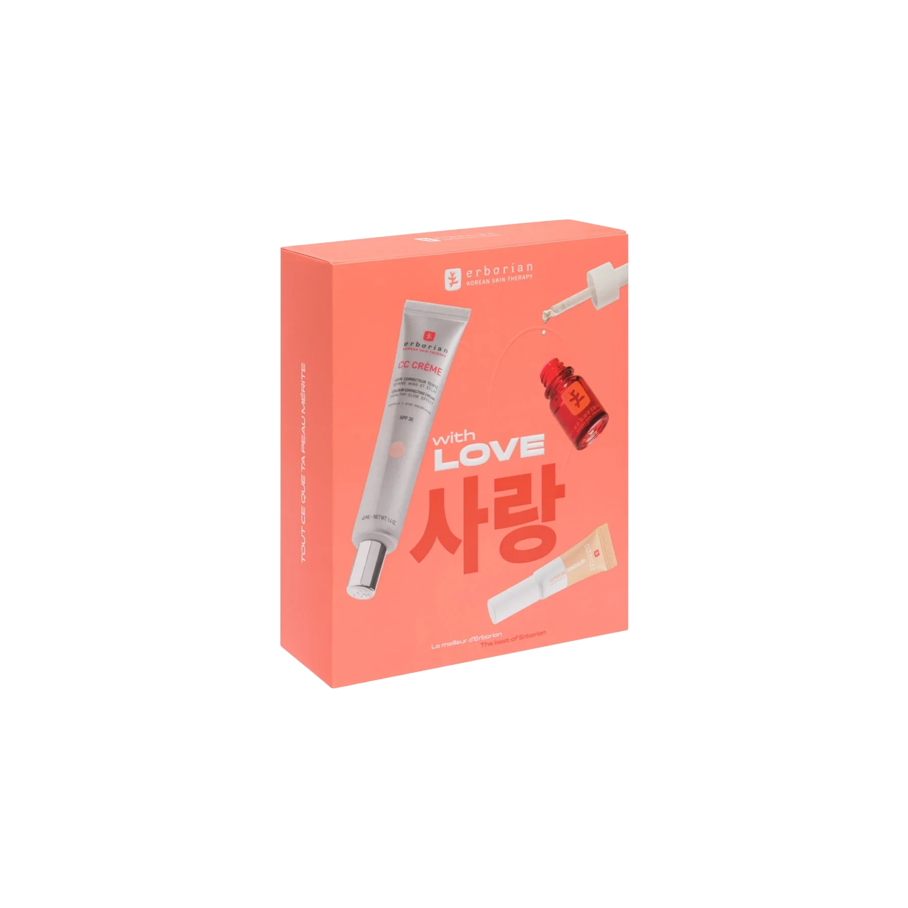Erborian Skin Therapy + CC + SBBC Clair/Nude Gift Box