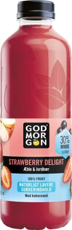 God Morgen Juice Strawberry Delight 850ml