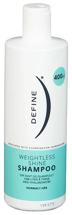 Define Weightless Shine Shampoo 400ml