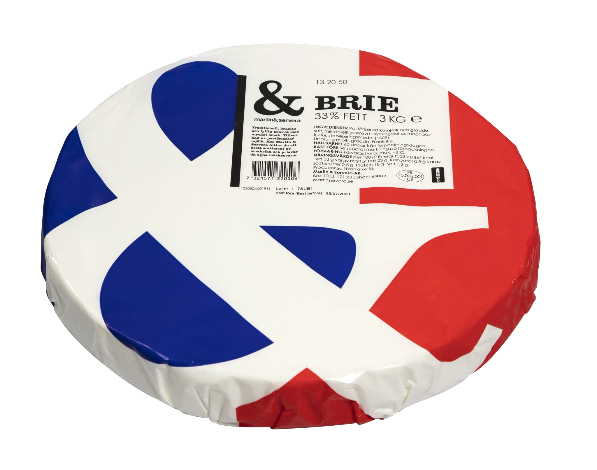 Brie 33 %