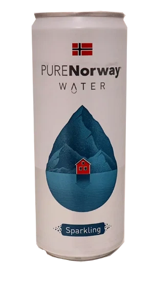 Pure Norway Vann m/kullsyre 0,33l