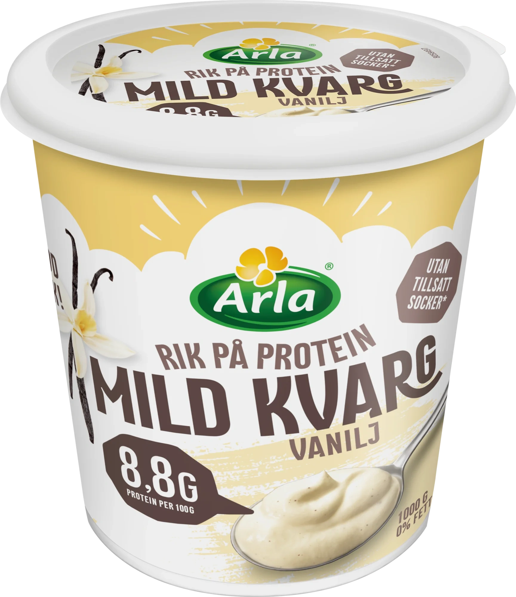 Mild kvarg vanilj 1000 g