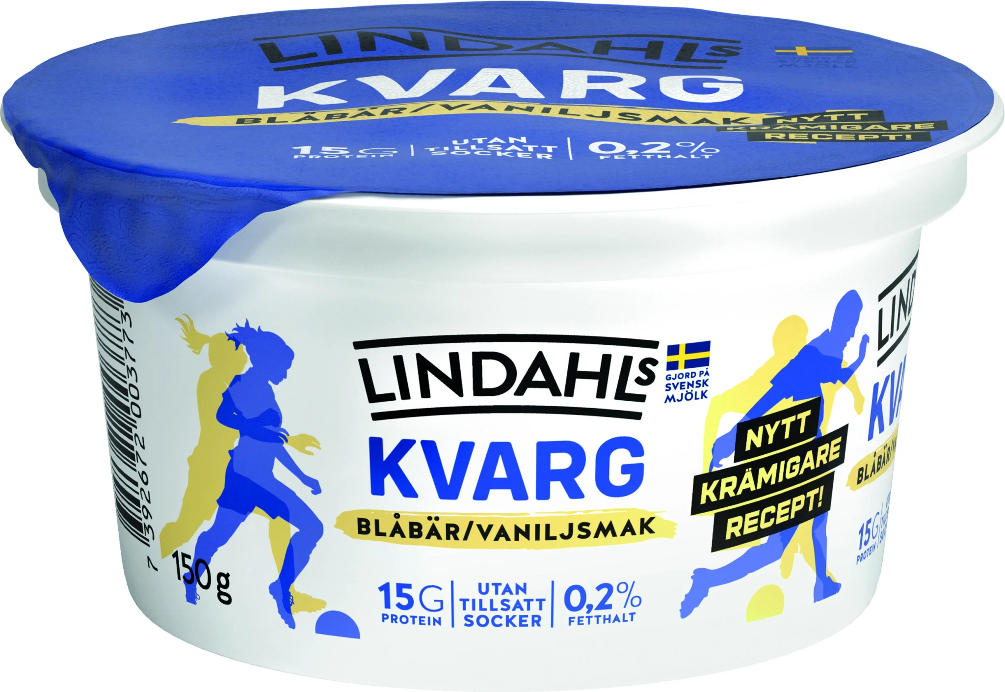 Kvarg Blåbär/Vaniljsmak