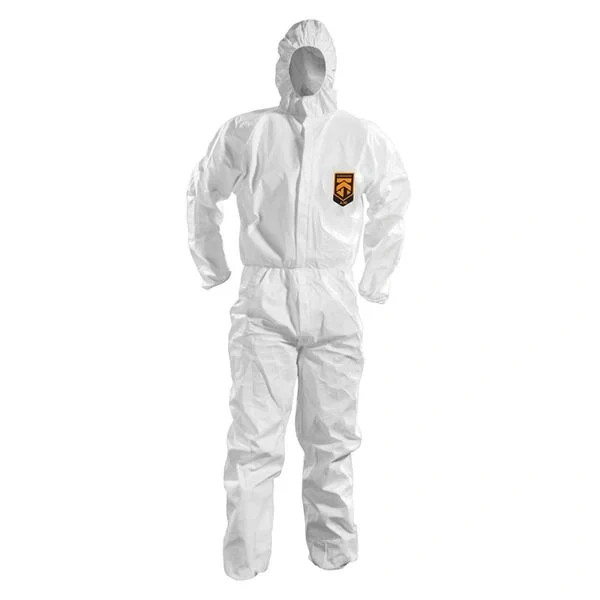 Beskyttelsesdress m/Hette - Hvit