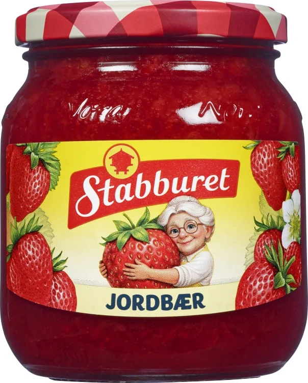 Jordbærsyltetøy 400g Stabburet