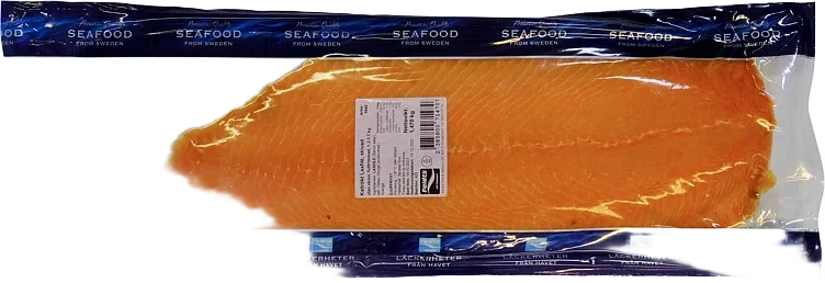 Kaldrøkt Laksefilet Skiv 1-1,5kg Feldts