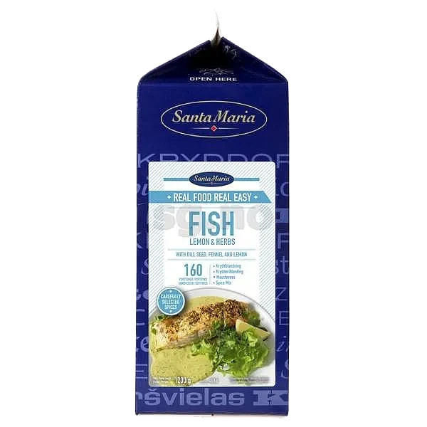 Fish lemon & herbs mix  1200g