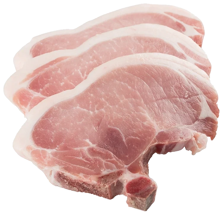 Svinekoteletter 180g   ca5kg  kg