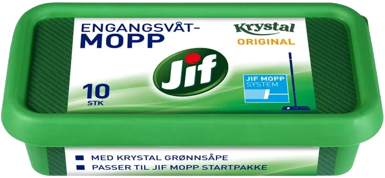 Jif Engangsmopp Krystal 10pcs