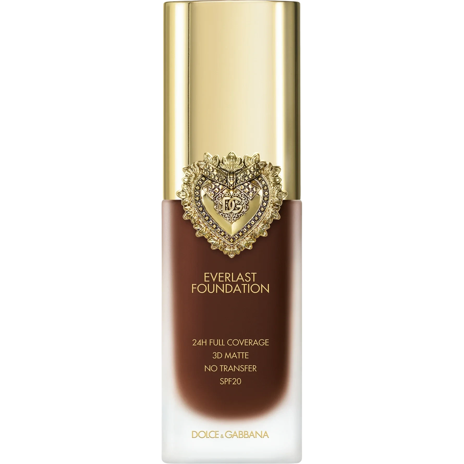 Dolce & Gabbana Everlast Foundation 24H Full Coverage 3D Matte No Transfer SPF20 39N Deep