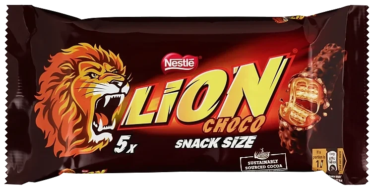 Lion Snack Size 5-pk 150g