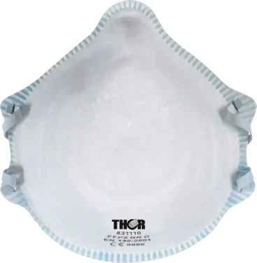 Støvmaske, Thor, One Size, Hvit, Pp, Ffp2 Nr D, uten Ventil